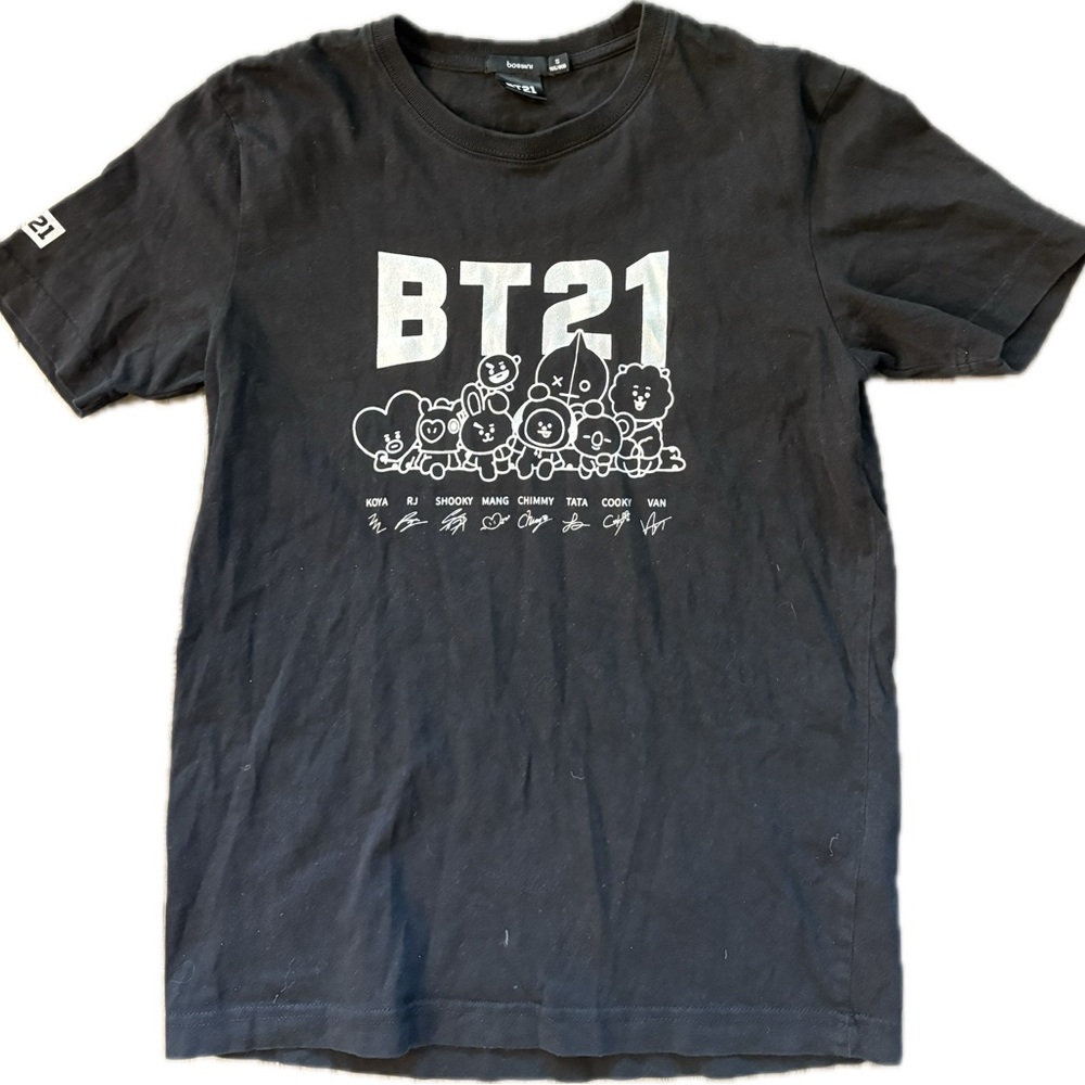 Bossini BT21 Black Concert T-Shirt